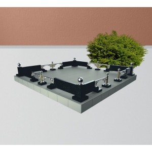 Ограда со вставками ГН5